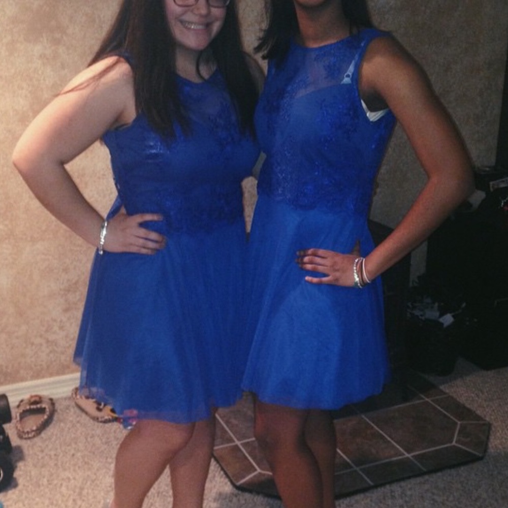Blue Prom Dress